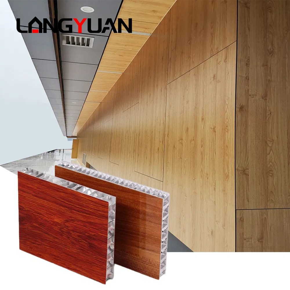 Dolaplar ve Mutfak Kapısı için 18mm Alüminyum Petek Paneller Alüminyum Petek Paneller Fabrikası