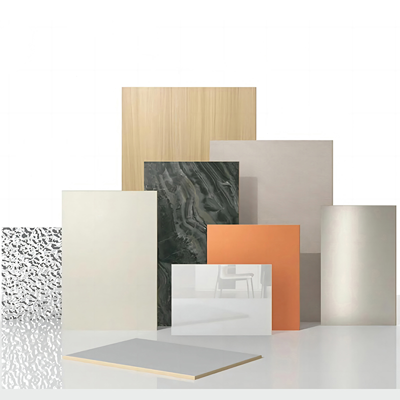 Hafif PVC Karbon Kristal Levha Yüksek Yoğunluklu Çizilmez 5mm-8mm Ticari Otel Banyo Dekorasyonu için Kalın Yanmaz B1 Sınıfı Dayanıklı Duvar Paneli