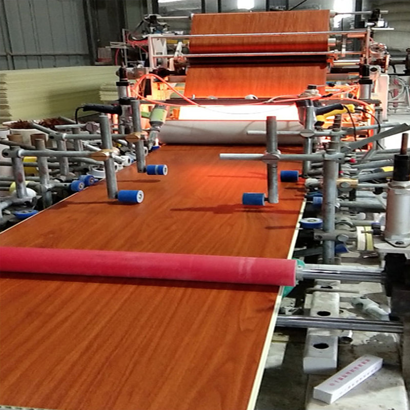 Modern Entegre Bambu Ahşap Elyaf PVC Duvar Paneli TV Arka Plan için Otel Kullanımı için İç Tavan Sert Paket Duvar Paneli