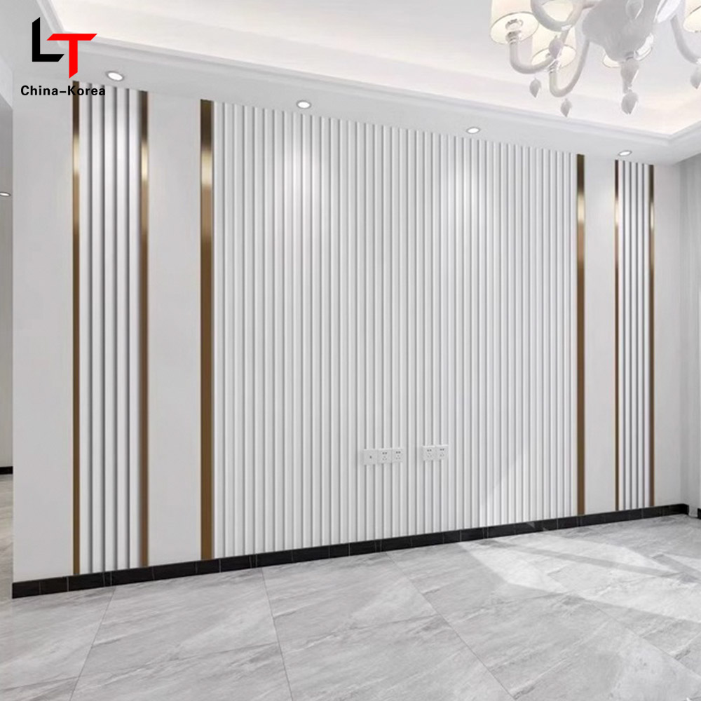 1220 × 2440mm Çevre Dostu PVC Ahşap Kaplama Tahıl İç Mekan Duvar Kaplamaları için Dekoratif Duvar Panelleri Su Geçirmez Çizilmeye Dayanıklı Kurulumu Kolay