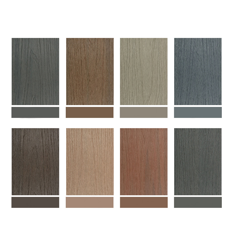 Ahşap Plastik Kompozit Wpc Çit Ev Bahçe Avlu Çit Panelleri Vinilden Daha İyi Pvc Çit Su Geçirmez Dış Mekan Gizlilik Kurulu Hdpe