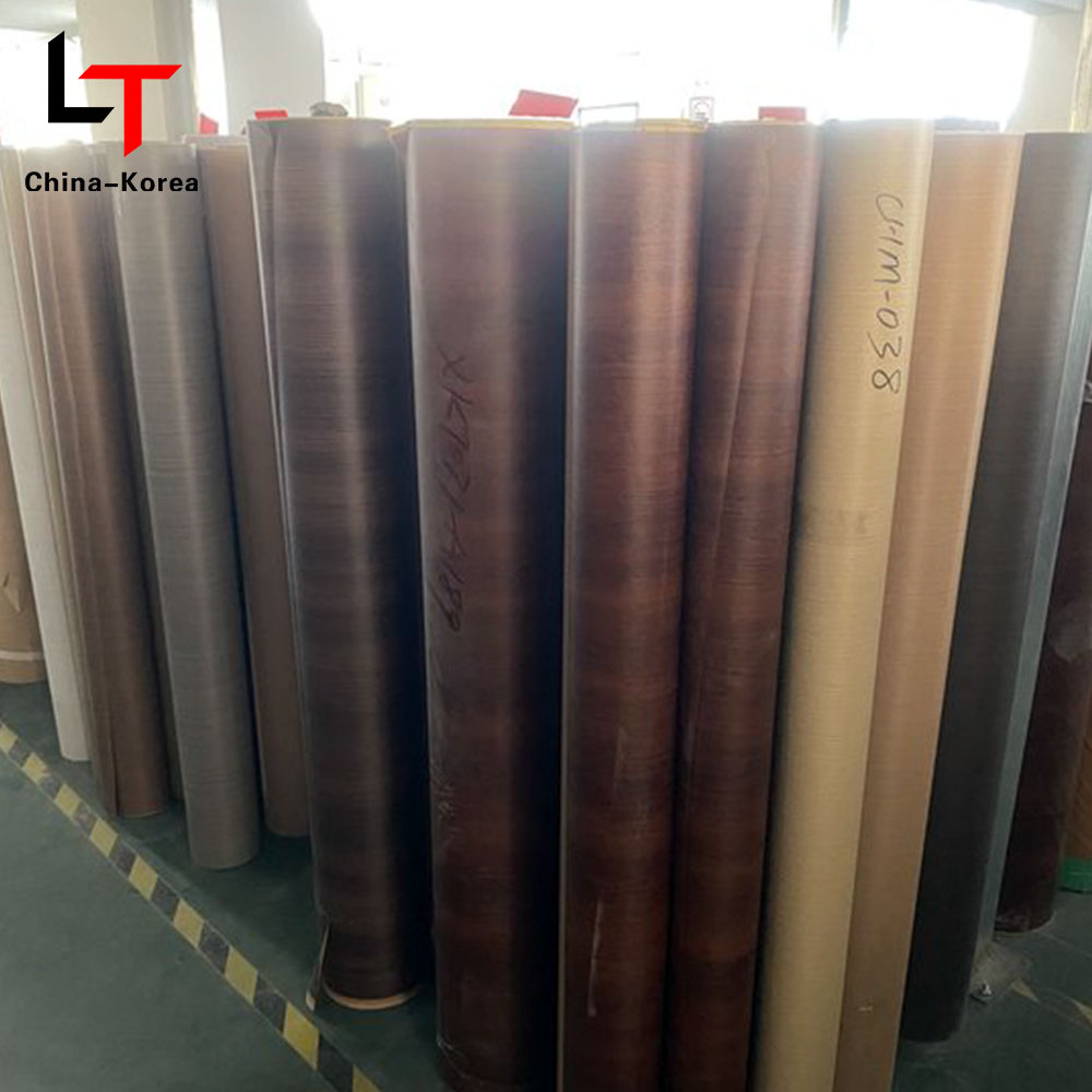 3D 5D Baskı Laminasyon Isı Transfer Filmi PVC Mobilya Dekorasyon Filmi Vakum Pres Folyo Kapı Duvar Paneli için WPC UV Kurulu