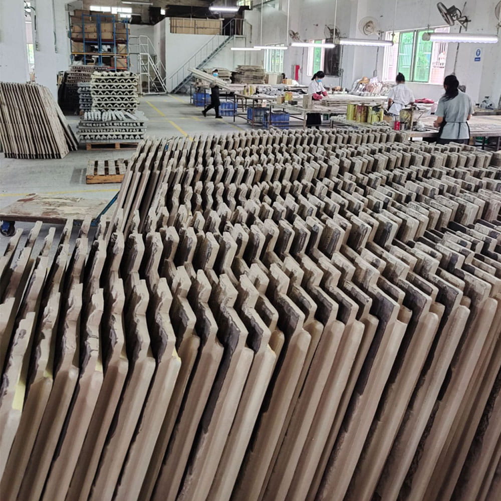 60*30 cm Dekoratif Kaplama Levha Dekor Sahte Poliüretan Pu Taş Duvar Paneli Yapay Stonee Ev için