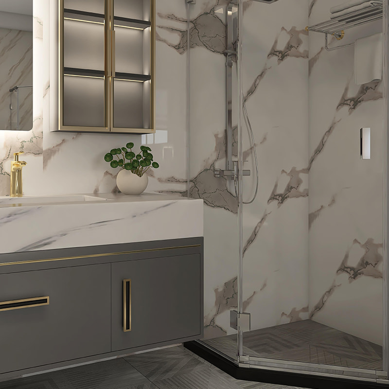 Kendinden yapışkanlı Duvar Çıkartmaları Toptan Duvar Kağıdı, Yemek Odası Yatak Odası Oturma Odası için PVC Duvar Etiketi Çarpışma Önleyici Duvar Kağıdı