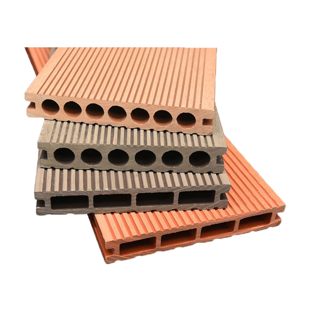 Kilitli Wpc Dış Mekan Zemin Kaplaması 3D Kabartma Ahşap Tahıl Kompozit Zemin Kaplaması Ahşap Plastik Doku Döşeme